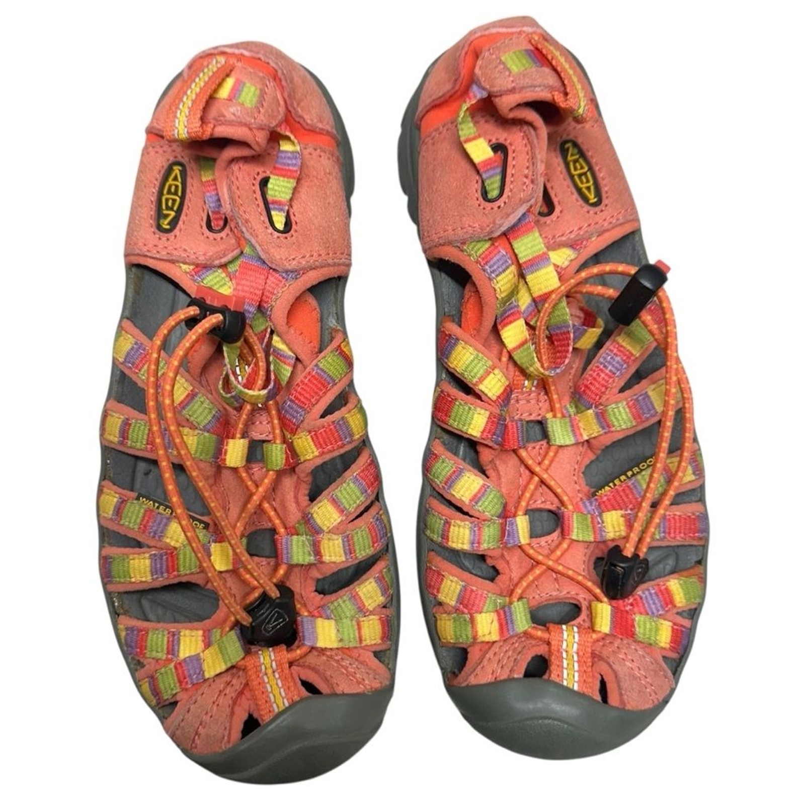 Sandalo sportivo KEEN Whisper Coral multicolore impermeabile lavabile bambino ragazzo taglia 3