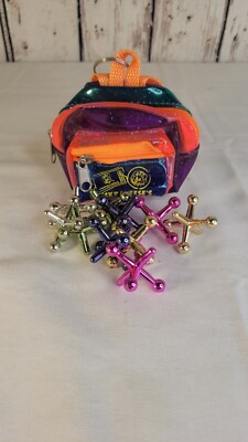 Chuck E Cheese Keychain Clip-on Token Ticket Holder Mini Backpack