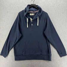 Normal Brand Hoodie Adult Size XXL Blue Pullover Casual Cotton Pockets