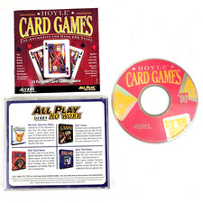 VTG Hoyle Card Games 1999 Edition PC Game 14 Favorites 30 kinds of Solitaire