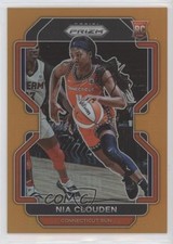 2022 Panini Prizm WNBA Orange Prizm 32/49 Nia Clouden #192 Rookie RC 0zu3