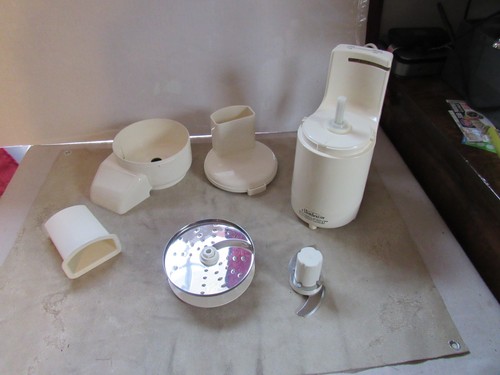 Vtg Sunbeam Oskar Food Processor Model 14081 Compact Chopper Parts ...