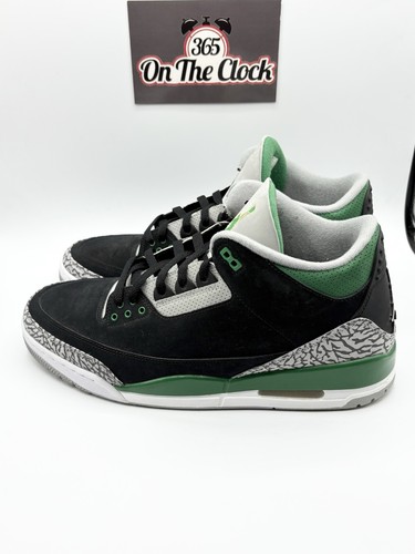 Air Jordan 3 Retro Pine Green Size 13 - Picture 3 of 9