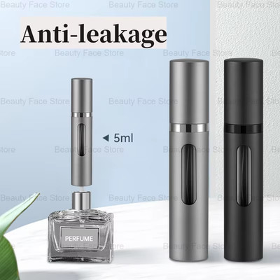Perfume Atomizer Portable Liquid Container for Cosmetics Traveling 5ml