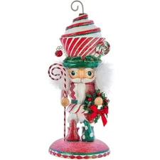 Kurt S. Adler Hollywood Nutcracker Collection, Holiday Cupcake Swirl Hat, 12in