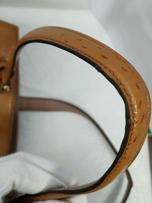 GUCCI Soho Tote Bag Brown Patent Leather Fringe Charm Authentic Vintage thumbnail 16