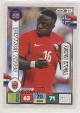 2017 Adrenalyn XL Road to 2018 Fifa World Cup Norway Team Mate Adama Diomande