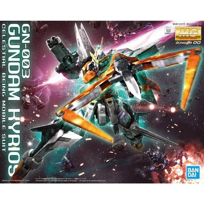 Bandai Gunpla MG 1/100 Model Kits Gundam 00 Gundam Kyurios GN-003