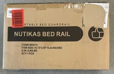 NUTIKAS Baby Bed Rail Guard for Toddlers - 47" Toddler Bed Side Rails for Twin