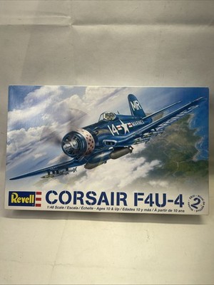Revell 1:48 Corsair F4U-4 Plane Fighter Model Kit 85-5248 Opened Sealed Bags!!!
