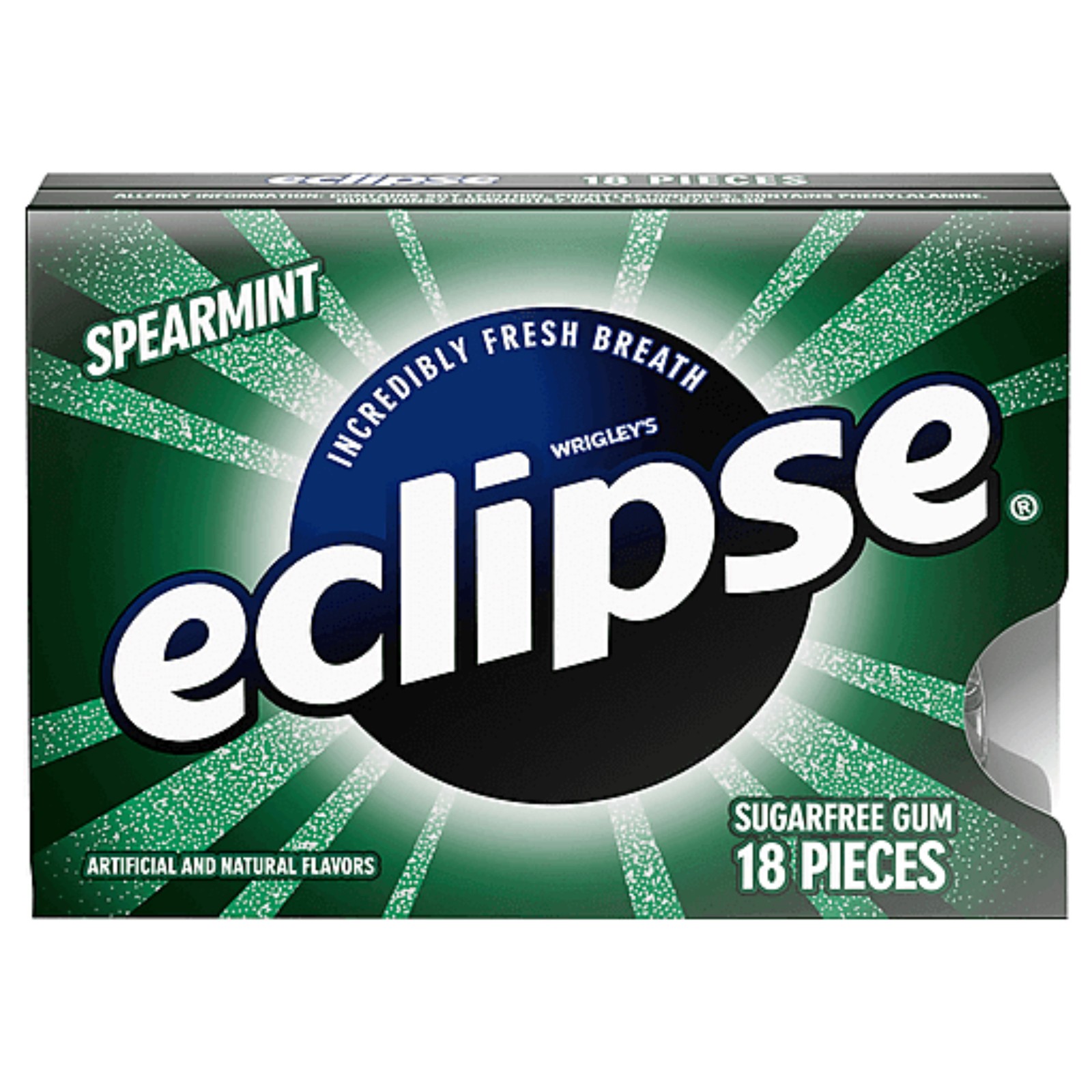 4    Eclipse Spearmint   | 18