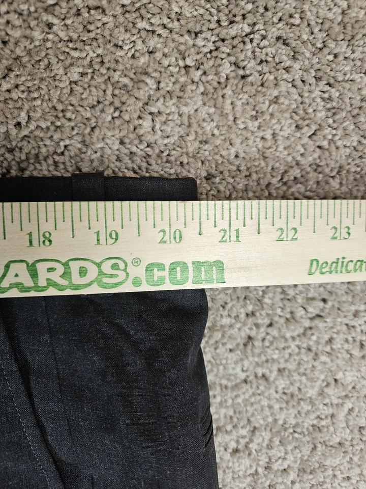 L.L. Bean Comfort Waist 100% Wool Pants Charcoal Trousers OGHU5 Men's 40Wx31 - Image 4 of 4