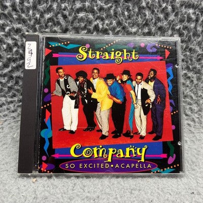 Straight Company   So Excited Acapella CD 1993 Gospel R&B Soul Benson Music