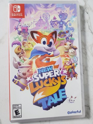 New Super Lucky's Tale - Nintendo Switch Factory Sealed 