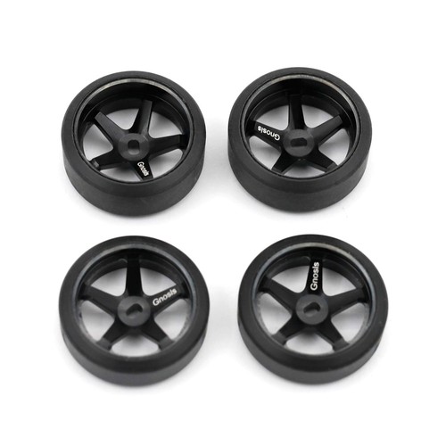 4Pcs For Wltoys K969 MINI-Z Series 1/28 RC Upgrade Drift Tyres Metal Wheel Trail - Picture 4 of 16