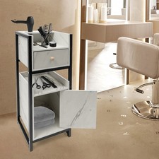 Barber Shop Freestand Hairdressing Storage Rack with Drawers 10kg Load Bearing