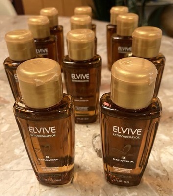 Loreal Elvive Sunflower Oil Deep Nourishment Silky Softness Travel Sz 11oz Total