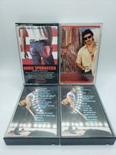 Lot Of 4 Bruce Springsteen Cassette Tapes - Born In The USA, Lucky Town And More