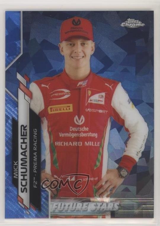 2020 Topps Chrome Sapphire Edition Formula 1 Mick Schumacher #53 0m4q