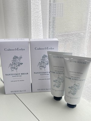 2 x Crabtree & Evelyn Nantucket Briar Handtherapy 100g Handcreme versiegelt verpackt