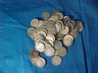 100-US Coins SILVER ROOSEVELT DIMES 10.00$ Face Value 1946-1964 Dates