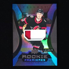 2023-24 UD Trilogy - Tyler Kleven - #146 - Rookie Premieres - Patch - SN:02/49