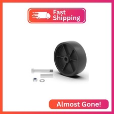 TOWKING 1200lbs 6inch Boat Trailer Jack Wheel, Wheel Replacement for Jack