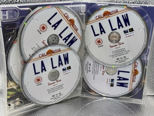 L.A. Law - Season 3 - Complete (5 disc DVD set, 2012) Series Three - Picture 3 of 4