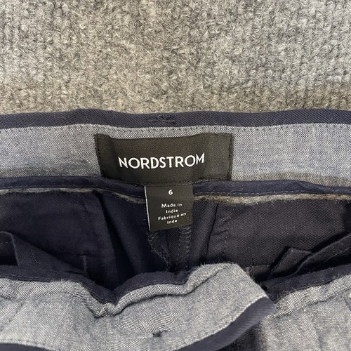 Nordstrom Boys Navy Suit Set Blazer Pants Shirt Formal Outfit Wedding Size 6 - Picture 15 of 19