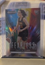 2024-25 Panini Prizm Draft Picks - Fearless Caitlin Clark #24 Silver Prizm (RC)