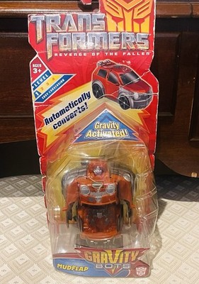 Transformers revenge of the Fallen Gravity Bots Mudflap action figure new NIP
