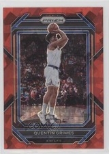 2022-23 Panini Prizm Red Ice Prizm Quentin Grimes #15 0h5y