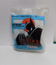 VINTAGE 1993 McDONALD'S TOY -BATMAN ANIMATED SERIES -BATMAN FIGURE- NIP - SEALED