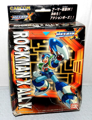 ROCKMAN X BANDAI CAPCOM RARE NEW SEALED SET MEGAMAN MEGA ARMOR SERIES KIT ALL X