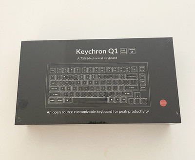 Keychron Q1 Wired Custom 75% Mechanical Keyboard Knob Version 2 NEW Sealed Box
