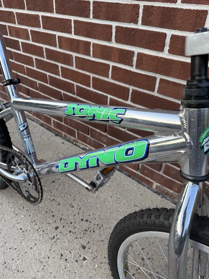 Bicicleta BMX Dyno Sonic de 20' cuadro 100 % aluminio 100 % original 1996 de colección rara Foto 3 de 4