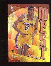 1998-99 TOPPS EDDIE JONES RON MERCER EAST WEST REFRACTOR #EW16