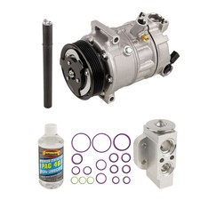 For VW Jetta 2.0L Non-Turbo 2011 2012 OEM AC Compressor w/ A/C Repair Kit TCP