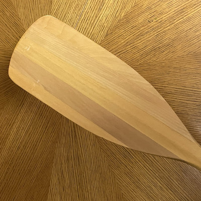パドル INDIAN HEAD BRAND Vintage New Old Stock Navajo Indian Head Boat / Canoe Wooden