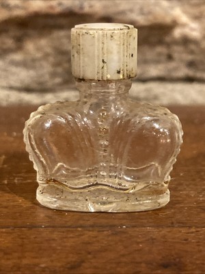 Vintage Prince Matchabelli Wind Song Clear Almost Empty 1 oz. Perfume Bottle