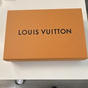 Louis Vuitton Orange Solid Cardboard Rectangular Gift Box, Medium, 1 Count