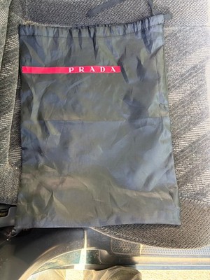 Black Prada Shoe Dust Bag (never used)