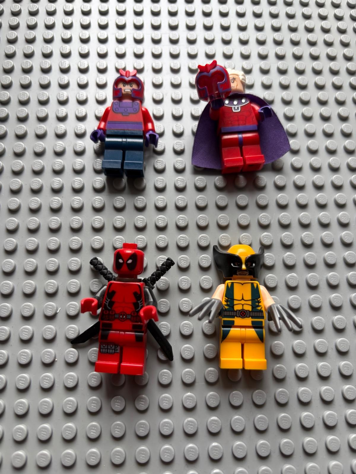 Lego Minifigures set 6866 - DeadPool Magneto Wolverine X MEN Super Heroes KG