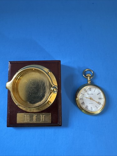 Orologio da tasca Bulova al quarzo con supporto orologio uomo