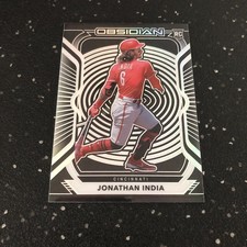 2021 Panini Chronicles - Obsidian Jonathan India #21 (RC) MLB Cincinnati Reds 2B