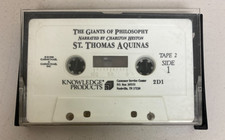THE GIANTS OF PHILOSOPHY ST. THOMAS AQUINAS CASSETTE TAPE #2