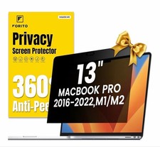 NEW FORITO MacBook Pro13  Privacy Screen Protector 360  AntiPeeping Glare Shield