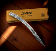 Jayger Damascus Steel Kiridashi Knife - Right...
