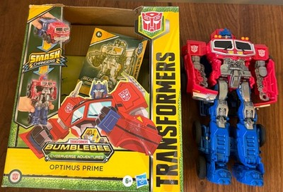 Transformers bumblebee cyberverse adventures smash change Optimus Prime