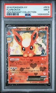 Flareon EX RC6/RC32 Generations: Radiant Collection Holo Ultra Rare